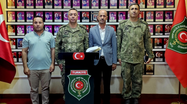 20. Zırhlı Tugay Komutanı Üzeyir Durmuş, Şehit Gazi Derneği'nde