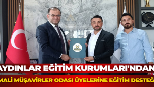 Aydınlar Eğitim Kurumları'ndan Mali Müşavirler Odası Üyelerine Eğitim Desteği