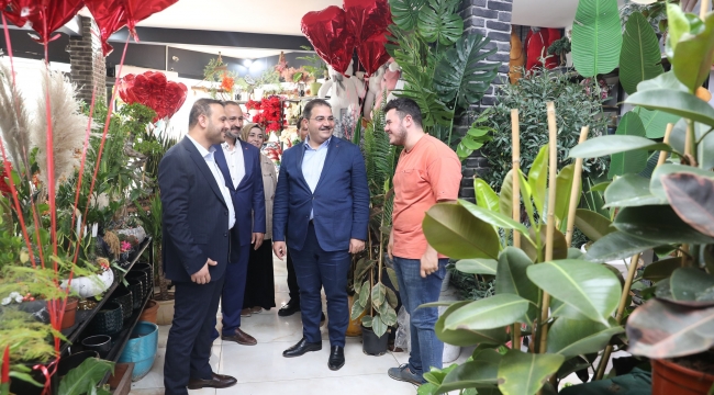 Başkan Canpolat'tan Teşkilat Buluşması Ve Esnaf Ziyareti