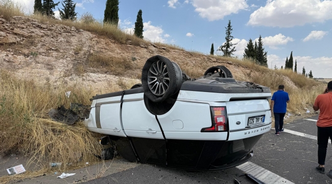 Birecik Yolunda Feci Kaza Ucuz Atlatıldı