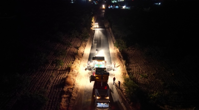 Büyükşehir, Açıksu Caddesi'nde Yol Kalitesini Yükseltti
