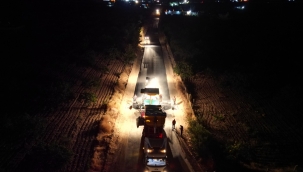 Büyükşehir, Açıksu Caddesi'nde Yol Kalitesini Yükseltti