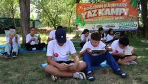 Çocuklar Doğanın Kalbinde Hem Eğlendi Hem Öğrendi