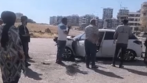 Halil Aslan'ın Bulunduğu Araç Kazaya Karıştı
