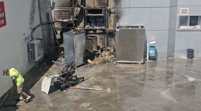 Harran Üniversitesi Hastanesi'nde Korkutan Yangın