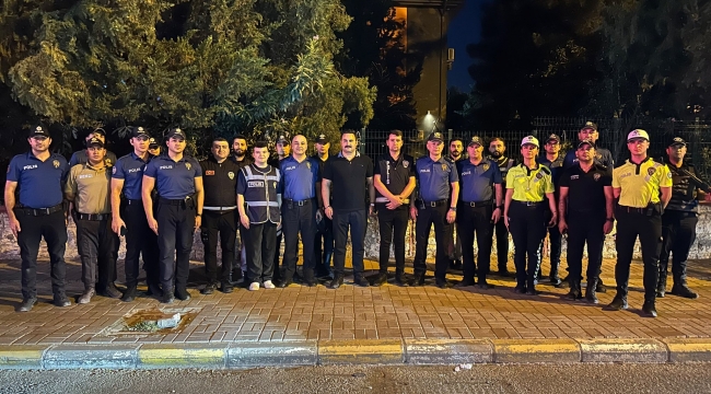 Şanlıurfa'da Dev Güvenlik Uygulaması! 62 Ekip, 25 Noktada Denetim