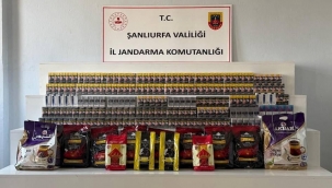 Şanlıurfa'da kaçak sigara ve çay operasyonu: 11 şüpheliye işlem