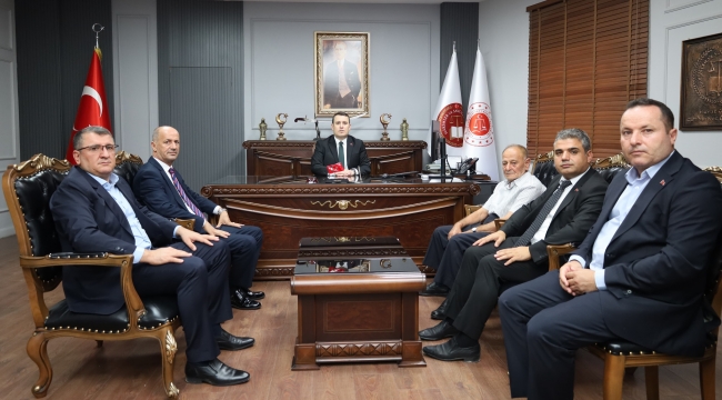 Şehit Gazi Derneğinden Başsavcı Çalış'a Hayırlı Olsun Ziyareti