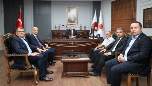 Şehit Gazi Derneğinden Başsavcı Çalış'a Hayırlı Olsun Ziyareti