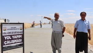 Üç İlçeyi Birbirine Bağlayan 17 Kilometrelik Güzergâhta Beton Yol Çalışmaları Sürüyor