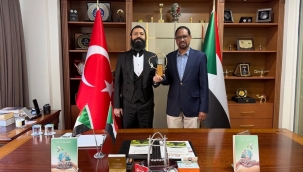 Akif Manaf'a "Sudan-Türkiye Barış Ödülü" Verildi
