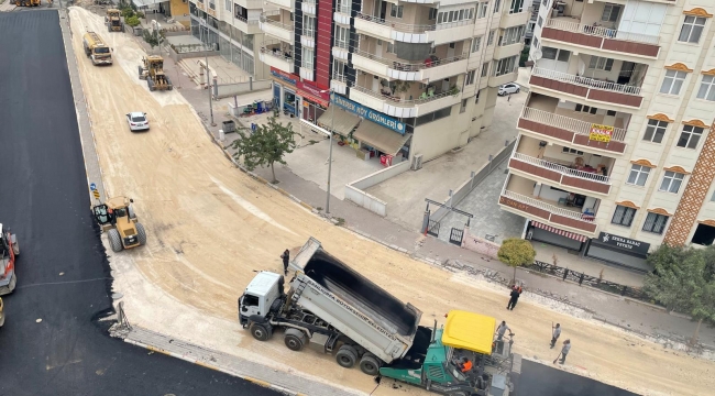 Büyükşehir Yolları Yeniliyor, Karaköprü'de Ulaşım Rahatlıyor