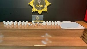 Haliliye'de 1.468 sentetik ecza ele geçirildi