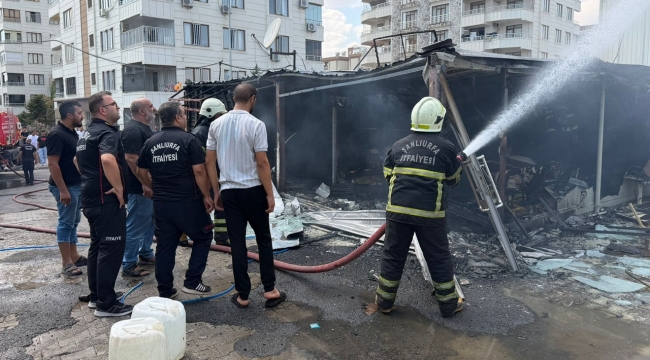 Haliliye'de Yangın Alarmı! İtfaiye Ekipleri Seferber Oldu