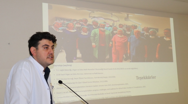 Harran Üniversitesi Hastanesinde Organ Bağışı İçin Farkındalık Eğitimi