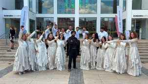 Harran Üniversitesi'nin Korosu, İsveç'te Ülkemizi Temsil Etti