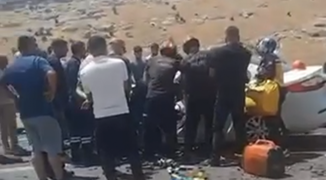 Şanlıurfa-Birecik yolunda feci kaza!