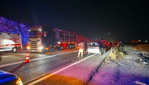 Şanlıurfa-Birecik Yolunda Zincirleme Kaza: 4 Yaralı