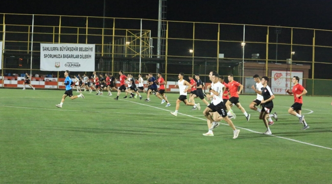 Şanlıurfa'da Hakemler Yeni Sezon Öncesi Performans Testinden Geçti