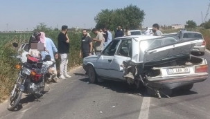 Şanlıurfa'da Korkunç Kaza! İki Araç Tahliye Kanalına Uçtu