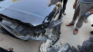 Suruç'ta Korkutan Kaza! Motosikletteki 2 Kişi Hastanelik Oldu