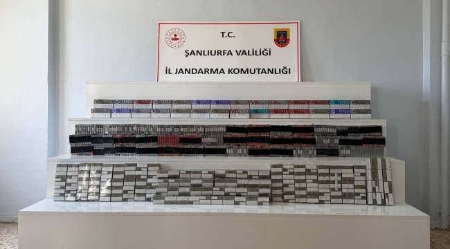 Viranşehir'de kaçak ürün operasyonu: 16 şüpheli yakalandı