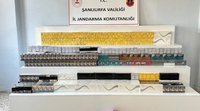 Viranşehir ve Birecik'te Kaçakçılık Operasyonu: Binlerce Sigara Ele Geçirildi