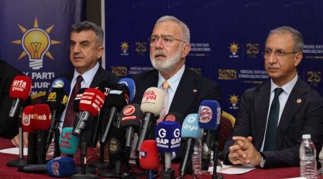 AK Parti Grup Başkanvekili Yenişehirlioğlu Şanlıurfa'da
