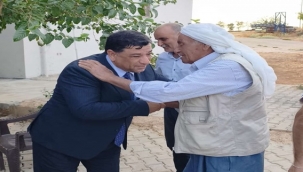 Halil Aslan Halfeti’de sahaya indi! Esnaf ve vatandaşlarla buluştu
