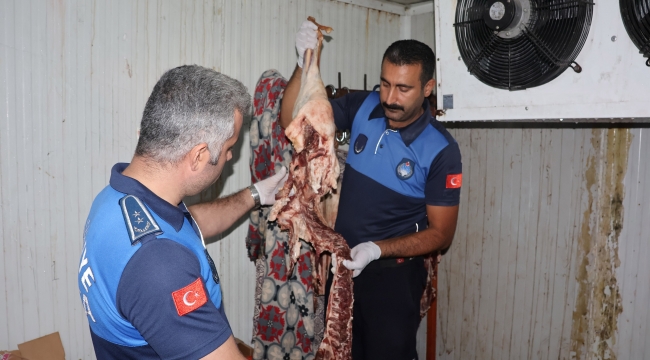 Haliliye'de Halk Sağlığı Denetimi: 315 Kilogram Bozuk Ete El Konuldu