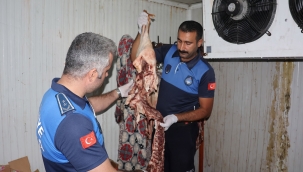 Haliliye'de Halk Sağlığı Denetimi: 315 Kilogram Bozuk Ete El Konuldu