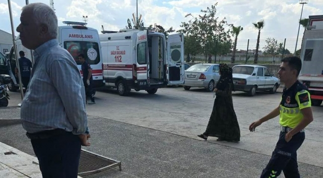 Harran'da yola çıkan araç kaza yaptı! 6 kişi hastaneye kaldırıldı