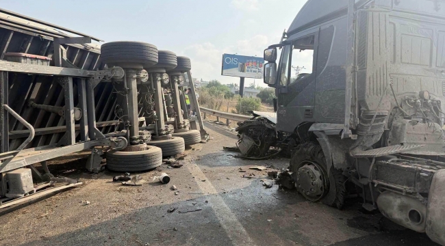 Otoyolda faciaya yol açan çarpışma! 1 ölü, 2 yaralı