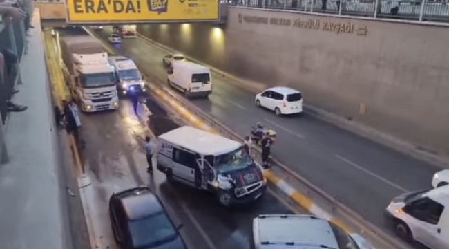 Şanlıurfa'da 3 araç çarpıştı: 5 yaralı