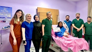 Şanlıurfa'da 41 Yaşındaki Gebe İçin Özel Doğum Yöntemi Uygulandı