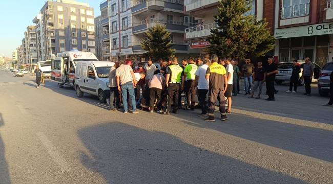 Şanlıurfa'da karşıya geçmek isterken kaza! Çocuk yaralandı