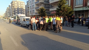 Şanlıurfa'da karşıya geçmek isterken kaza! Çocuk yaralandı