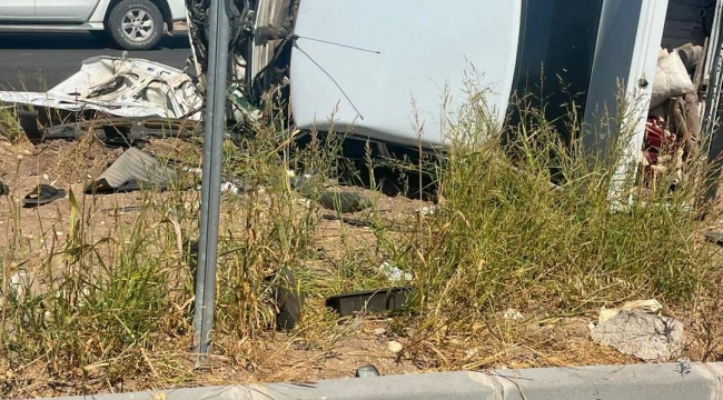 Suruç'ta feci çarpışma! Yaralılar hastaneye kaldırıldı
