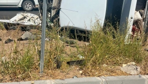 Suruç'ta feci çarpışma! Yaralılar hastaneye kaldırıldı