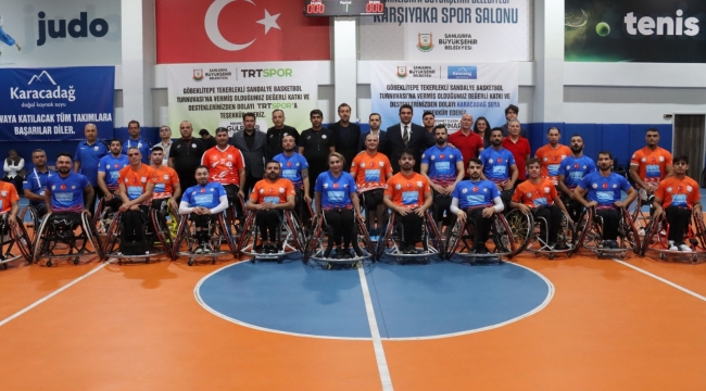 2. Göbeklitepe Tekerlekli Sandalye Basketbol Turnuvası Başladı