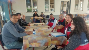 Başarılı Müdür İzgi, yeni görevinde koltuğuna oturmadan sahaya çıktı