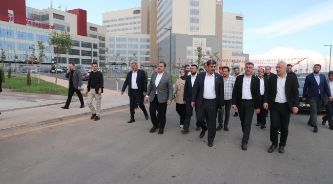 Başkan Canpolat'tan Cumhurbaşkanı'nın katılacağı Şehir Hastanesi açılışına davet