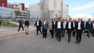 Başkan Canpolat'tan Cumhurbaşkanı'nın katılacağı Şehir Hastanesi açılışına davet