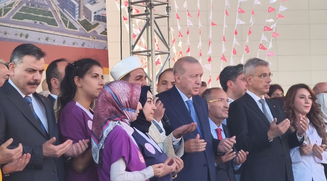 Erdoğan Şanlıurfa Şehir Hastanesi'ni açtı: İşte hastanenin kapasitesi
