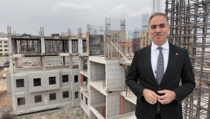 Eyyübiye Belediyesi Hizmet Binası Yükseliyor