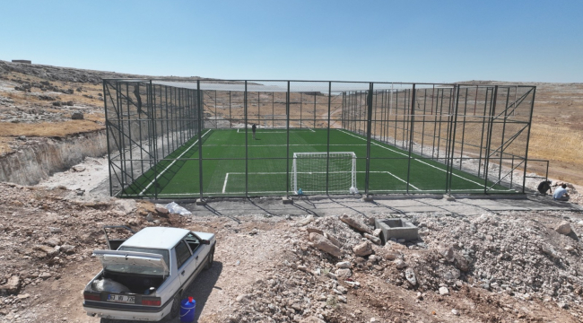 Eyyübiye'de Üç Halı Saha Daha Tamamlandı