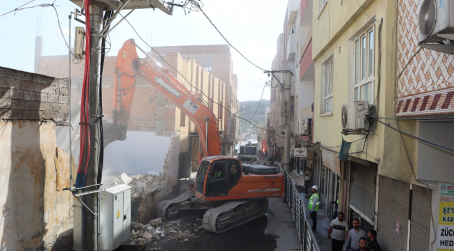 Haleplibahçe'de Otopark Projesi İçin Çalışmalar Sürüyor