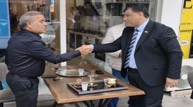 Halil Aslan'dan Yenişehir'de Yoğun Ziyaret Trafiği