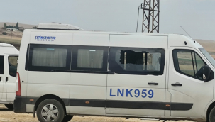 Harran'da Servis Şoförü Hastanelik Oldu