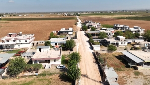 Harran'da Yollar Büyükşehir'le Yenileniyor